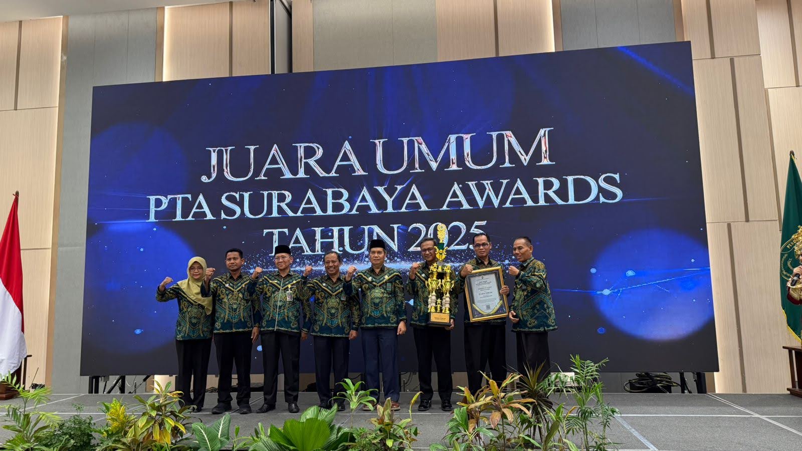 PA Bojonegoro Sabet  Gelar Juara Umum PTA Surabaya Award 2026